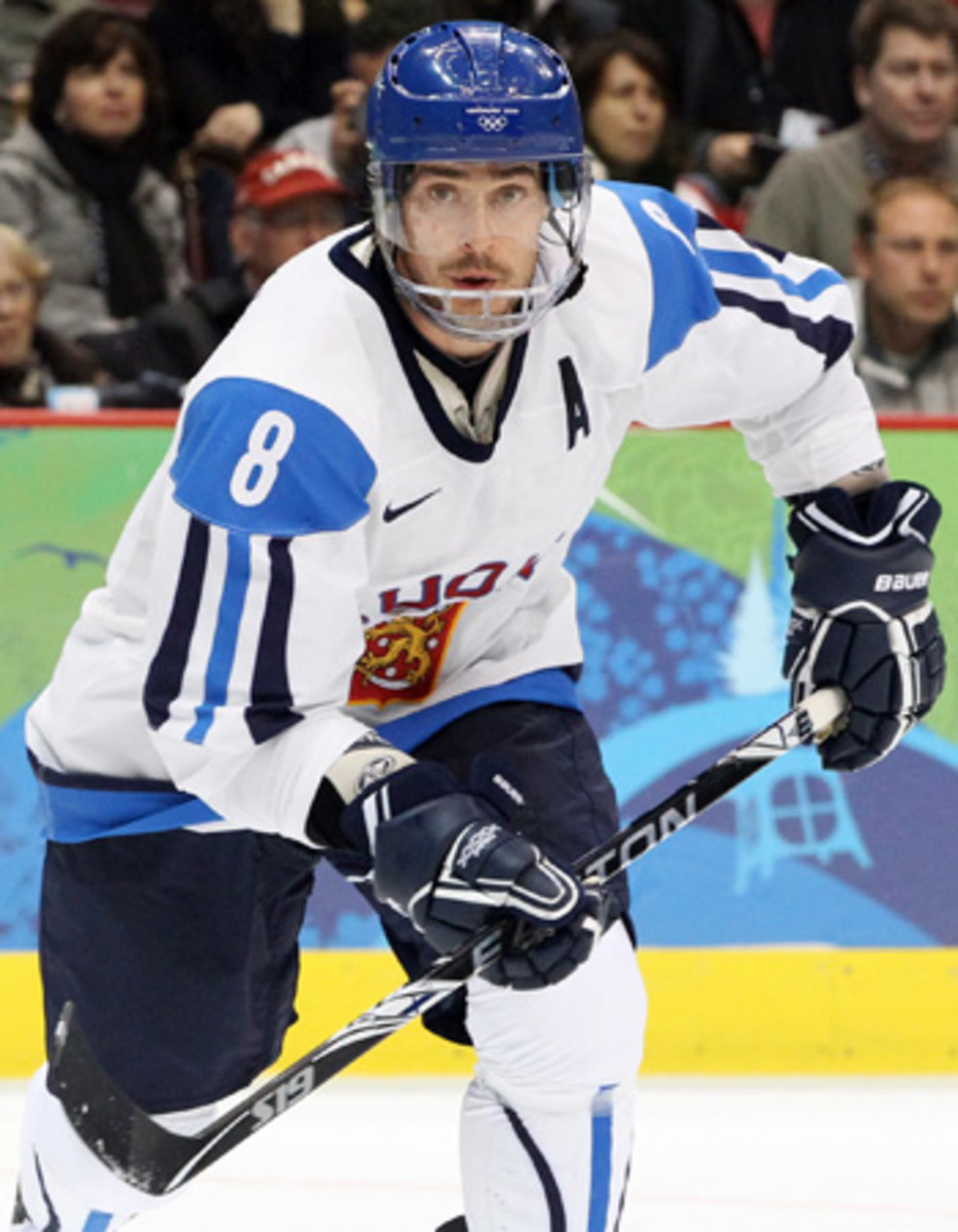 2014 winter olympics sochi finland teemu selanne